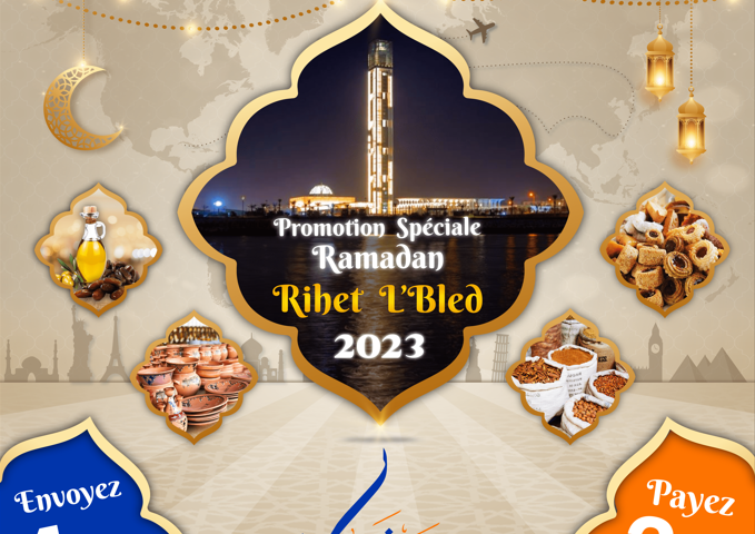 Offre spéciale EMS Rihet L’Bled Ramadan 2023.