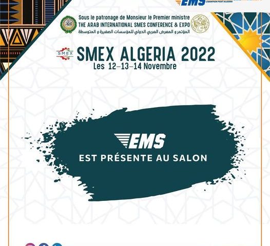 Participation de EMS Champion Post Algeria au Salon SMEX ALGERIA 2022
