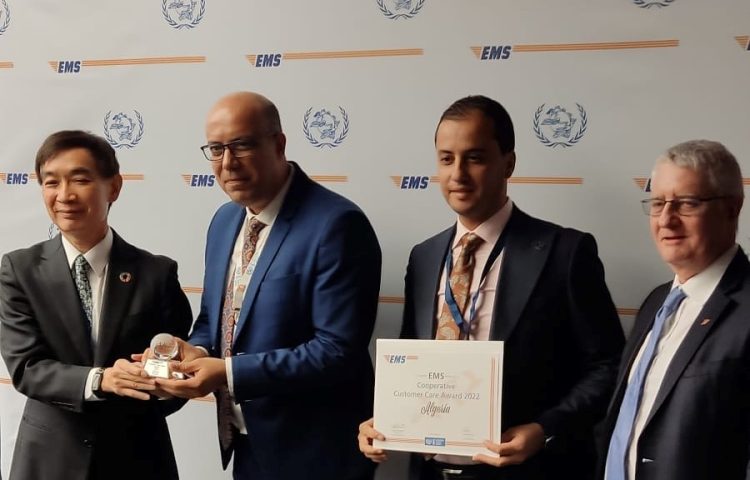 EMS Champion Post Algeria est récompensée par l’Union Postale Universelle (UPU)